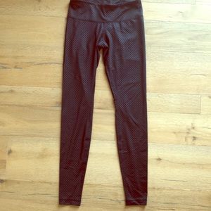Lululemon Full Length Polk-a-Dot Leggings